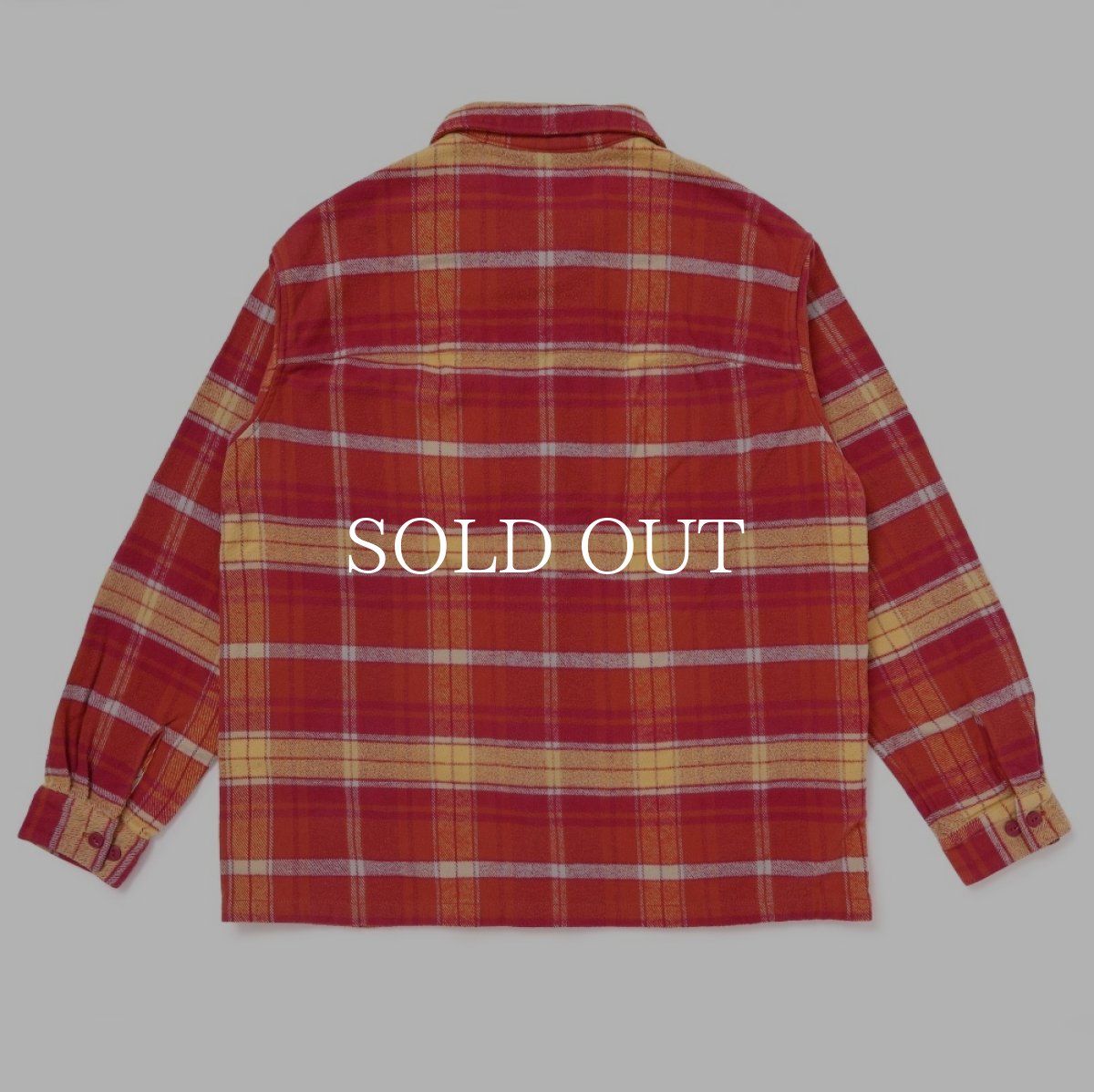 画像4: CHALLENGER  PLAID ZIP UP SHIRT (4)