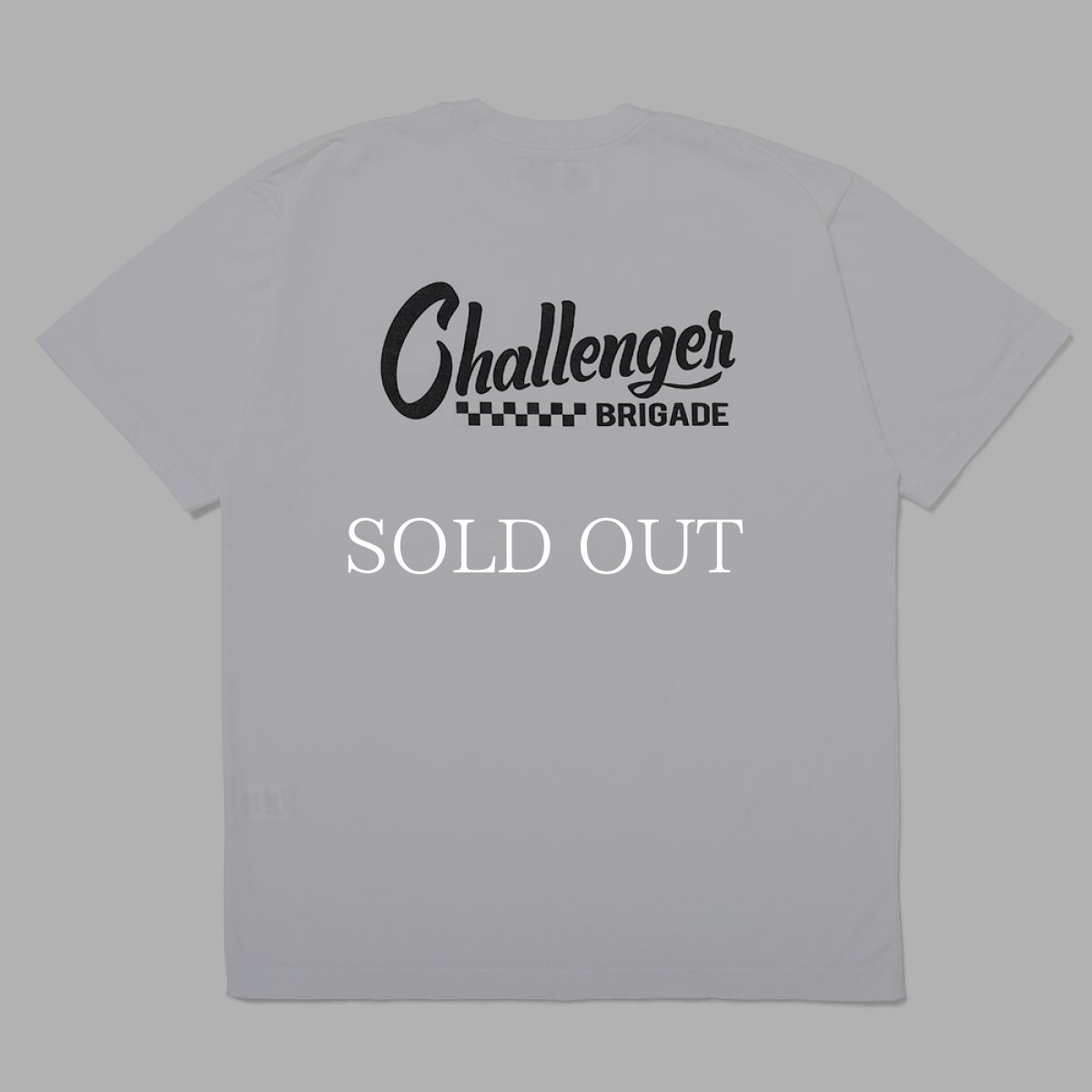 画像1: CHALLENGER  CHECKER LOGO TEE (1)