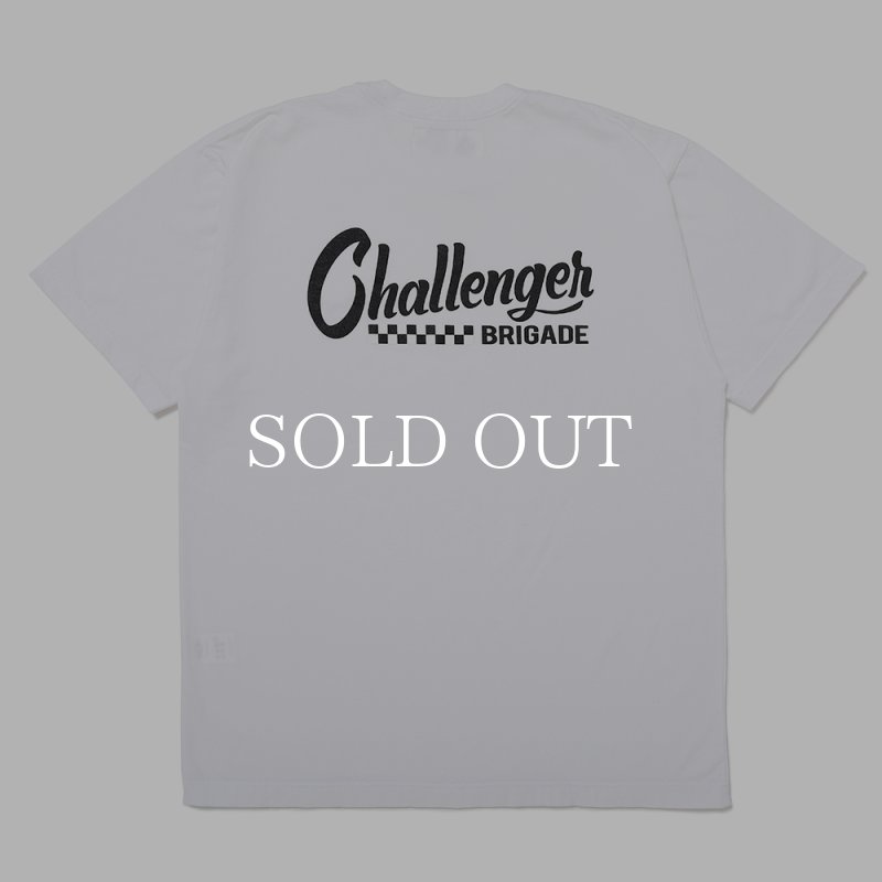 XL【CHALLENGER】L/S CHECKER TEE／新品タグ付／送料込 CHALLENGER L/S CHECKER LOGO TEE （WHITE） - 東海地方 三重県