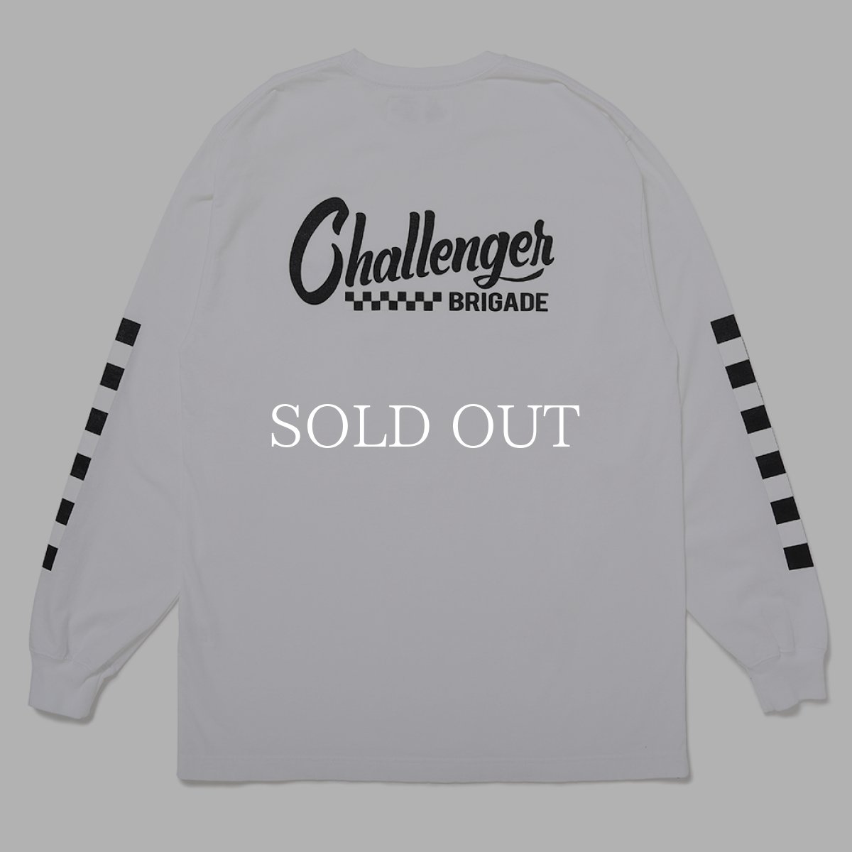 画像1: CHALLENGER  L/S CHECKER TEE (1)