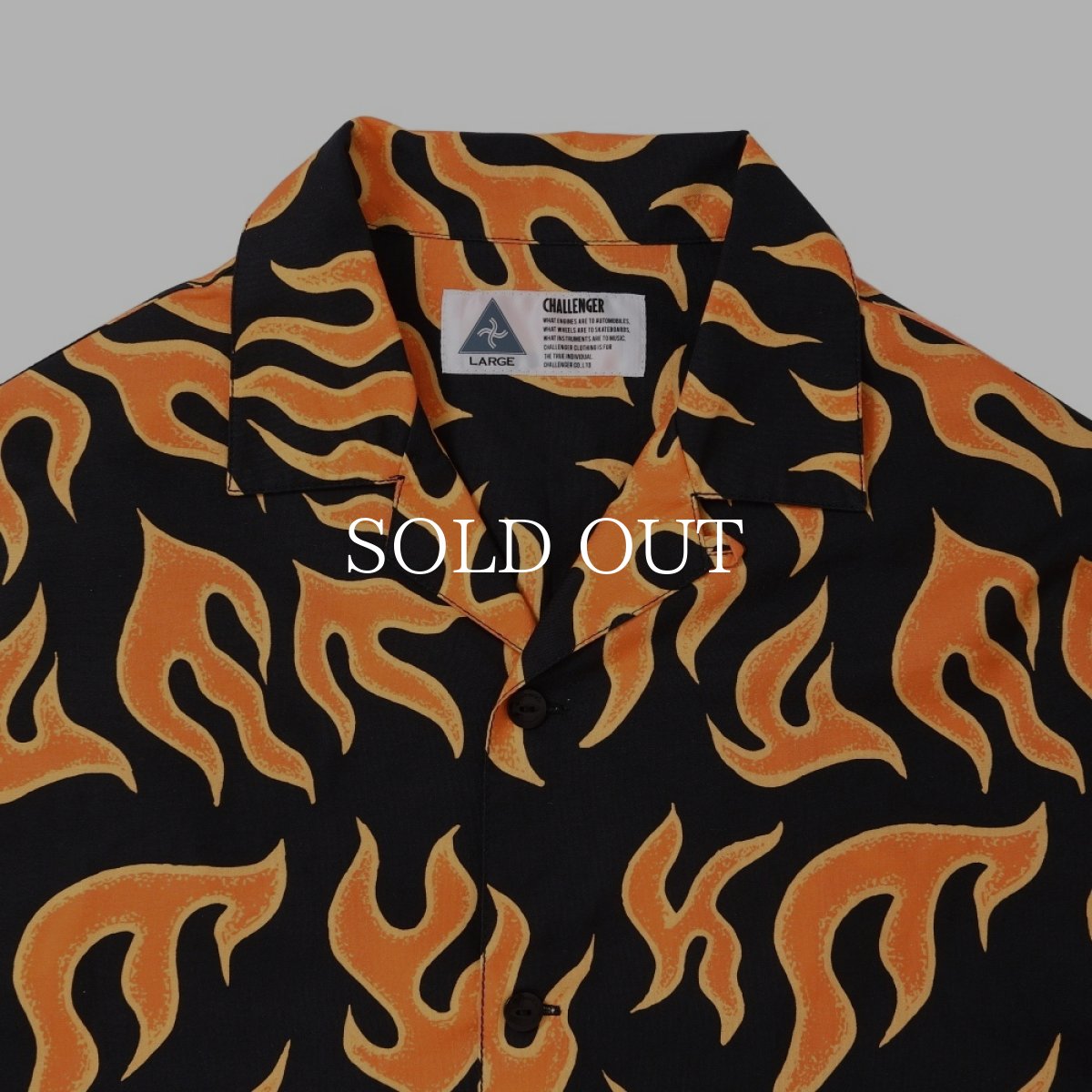画像3: CHALLENGER  S/S FIRE SHIRT (3)