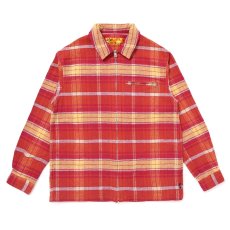 画像3: CHALLENGER  PLAID ZIP UP SHIRT (3)