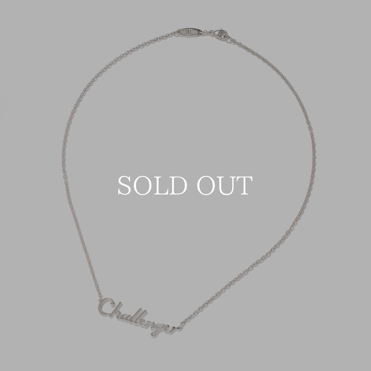 画像1: CHALLENGER  LOGO NECKLACE (1)