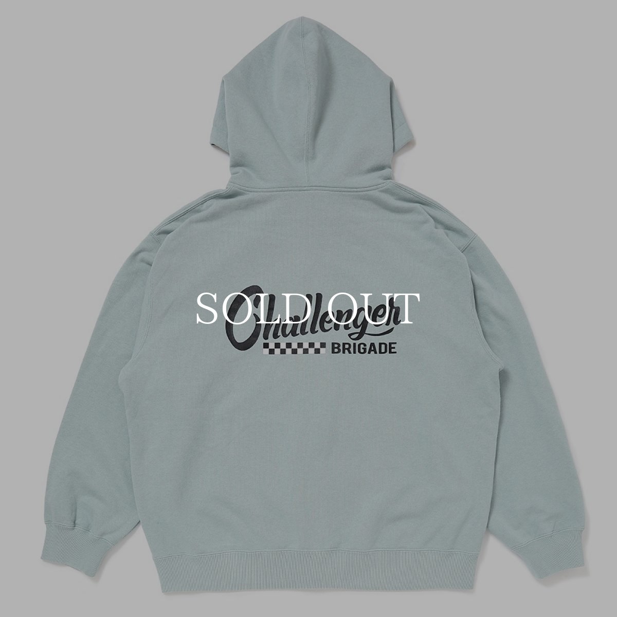 画像7: CHALLENGER  CHECKER ZIP HOODIE  (7)