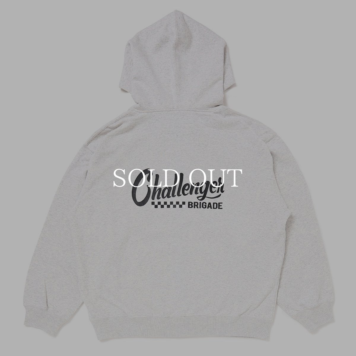 画像1: CHALLENGER  CHECKER ZIP HOODIE  (1)