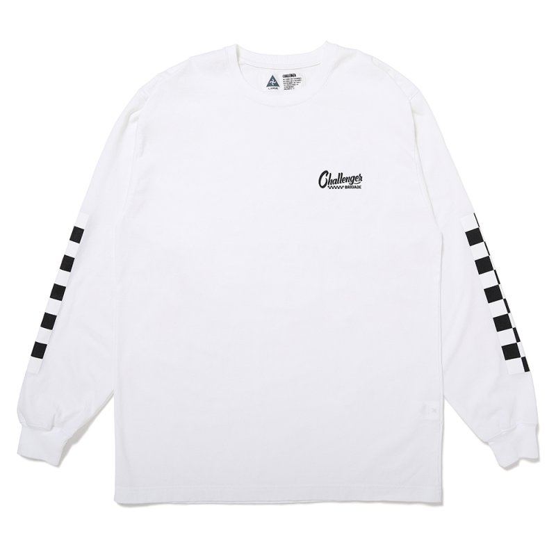 CHALLENGER S/S NOISE TEE 白 XL 最安 S/S NOISE TEE【WHITE