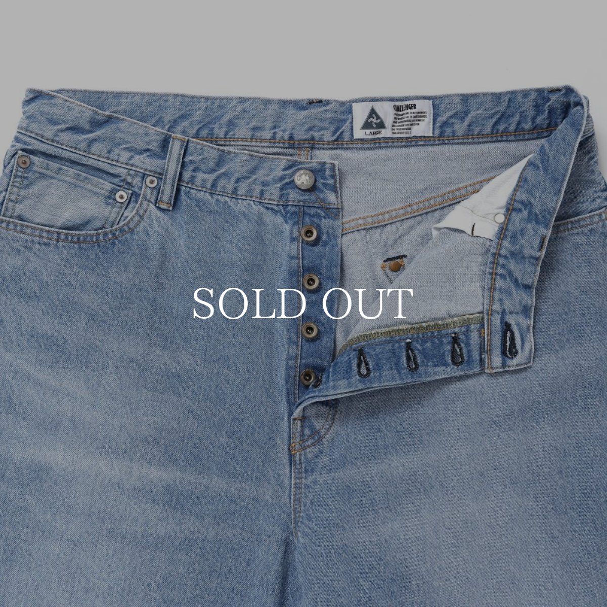 画像11: CHALLENGER  DENIM PANTS (11)