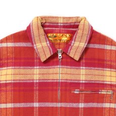 画像5: CHALLENGER  PLAID ZIP UP SHIRT (5)