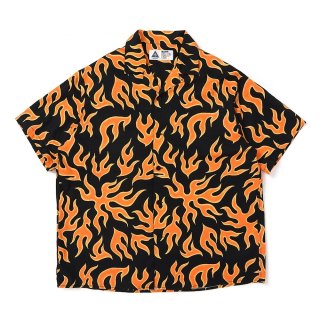 CHALLENGER S/S FIRE SHIRT 半袖シャツ チャレンジャー CHALLENGER/チャレンジャー S/S FIRE SHIRT/ファイヤーシャツ