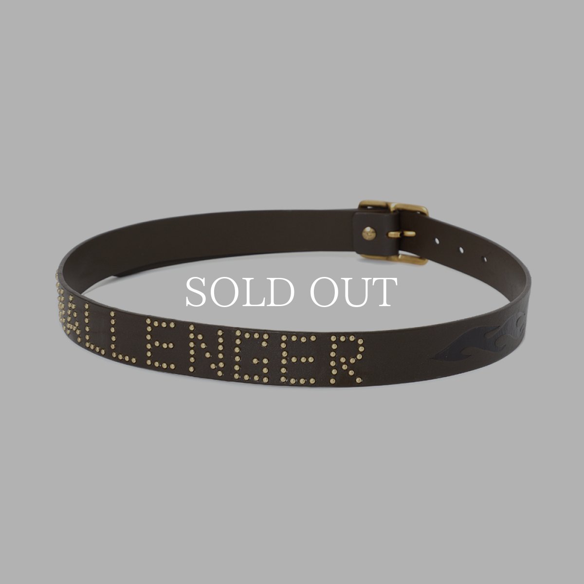 画像8: CHALLENGER  FIRE LEATHER BELT (8)