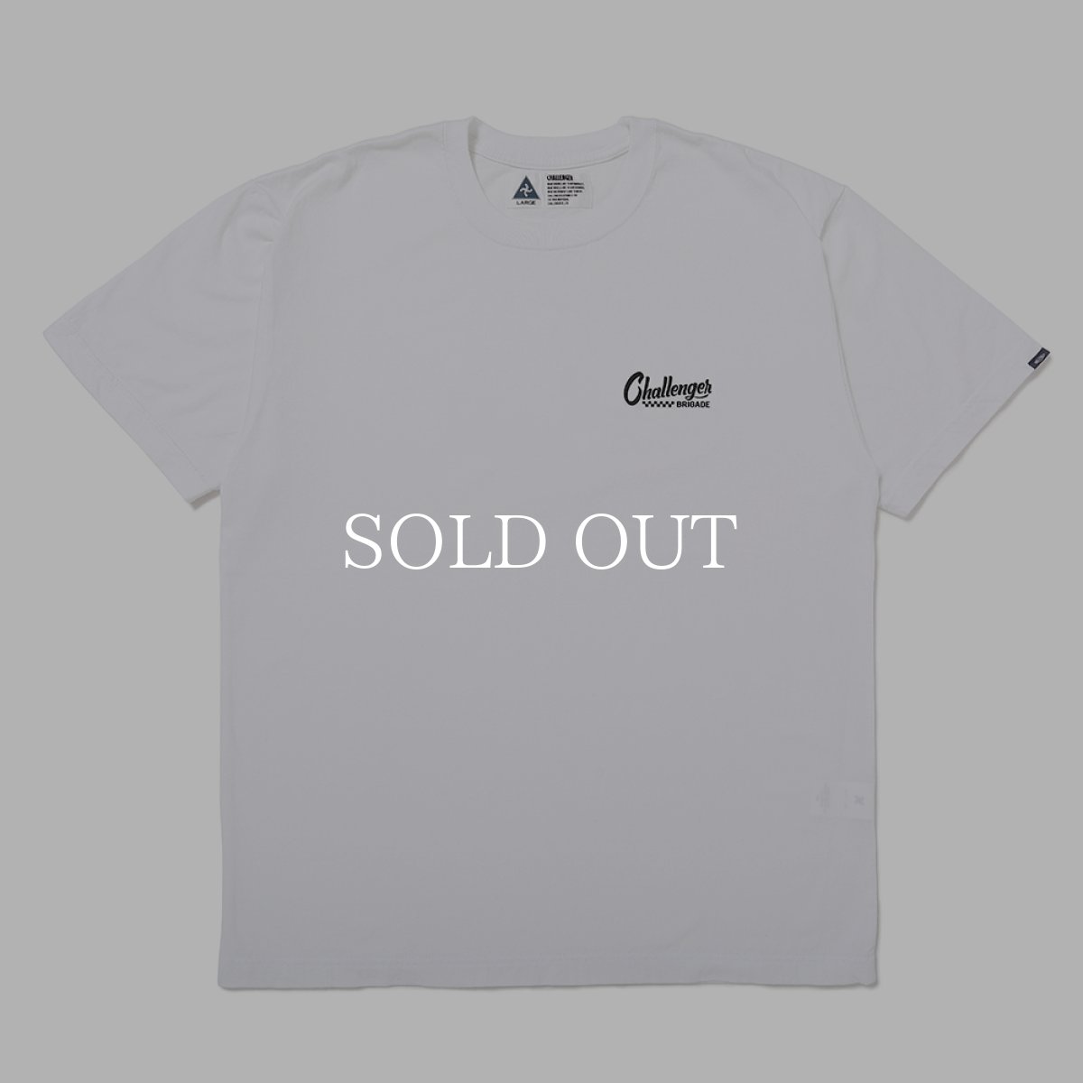 画像2: CHALLENGER  CHECKER LOGO TEE (2)