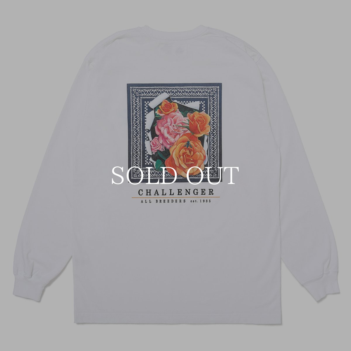 画像5: CHALLENGER  L/S ROSE BANDANA TEE (5)