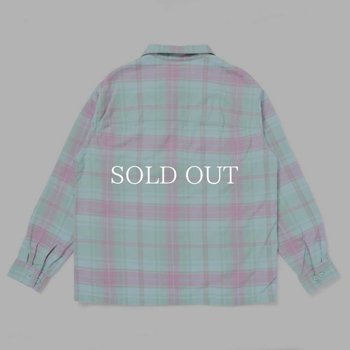 画像2: CHALLENGER  PLAID ZIP UP SHIRT (2)