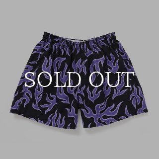 М　CHALLENGER　チャレンジャー　FIRE PANTS　パープル CHALLENGER|チャレンジャー】FIRE PANTS /ファイヤーパンツ