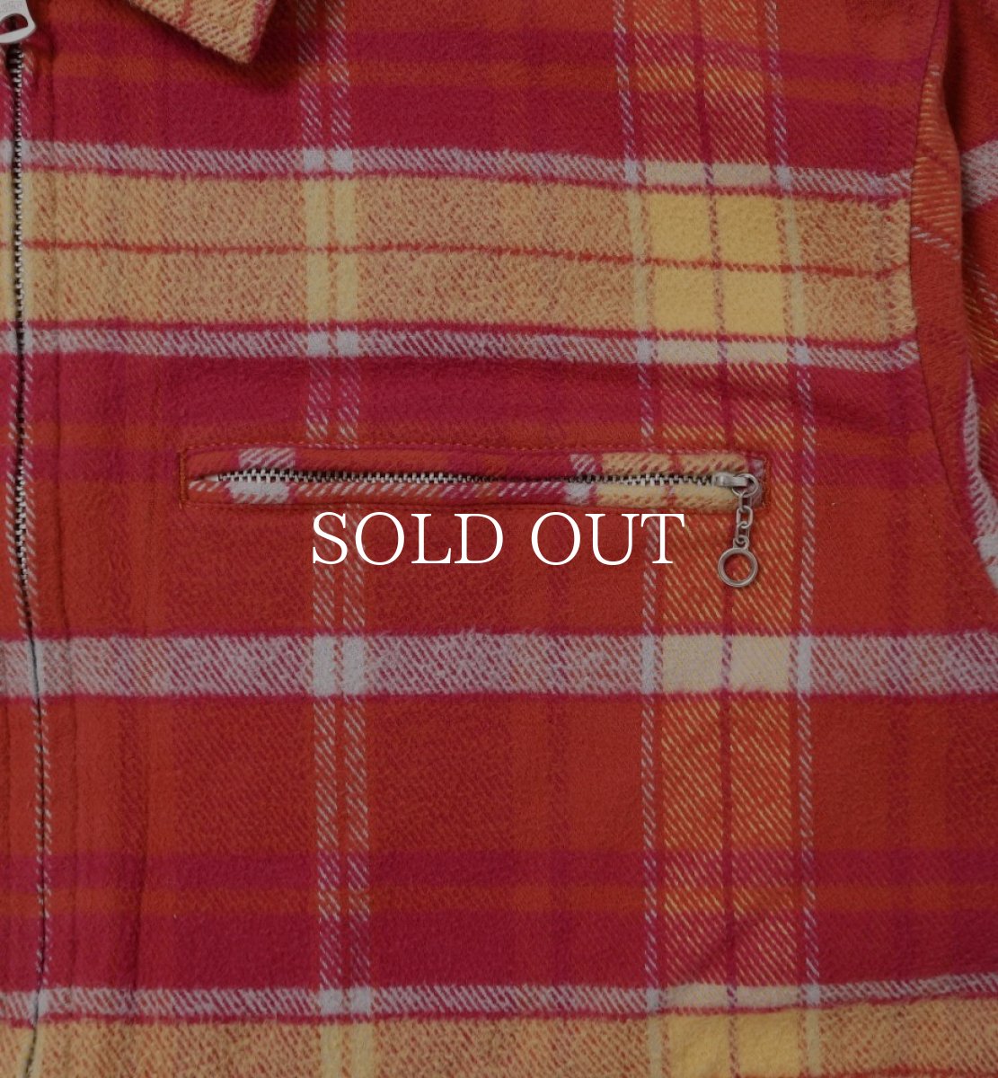 画像6: CHALLENGER  PLAID ZIP UP SHIRT (6)
