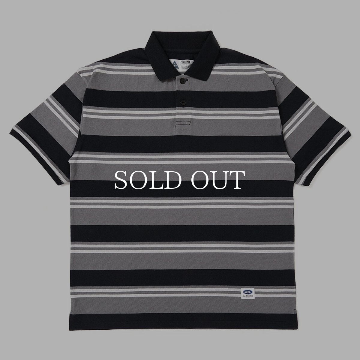 画像2: CHALLENGER  S/S BORDER POLO (2)