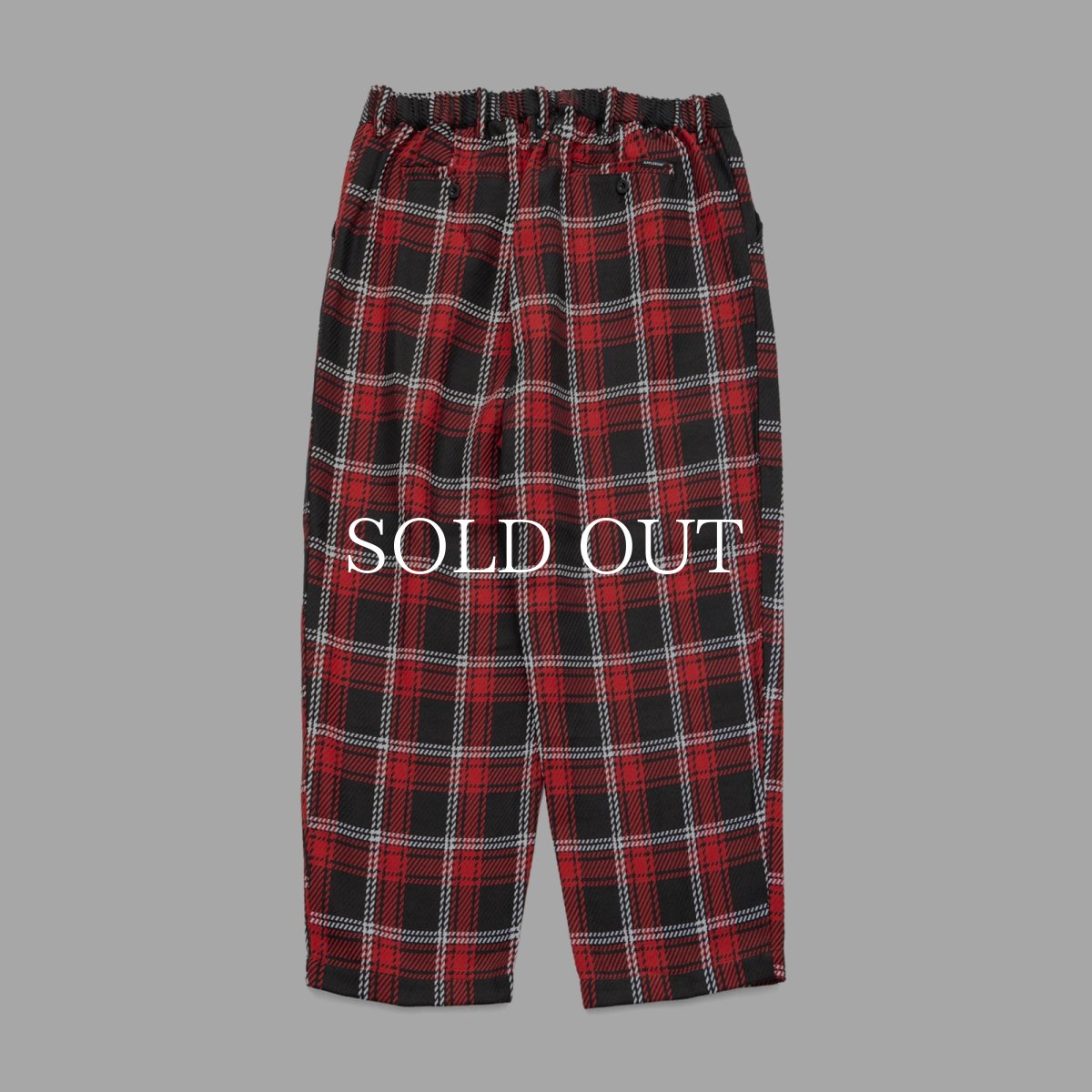 画像2: APPLEBUM  Double Layered Check Wide Pants (2)