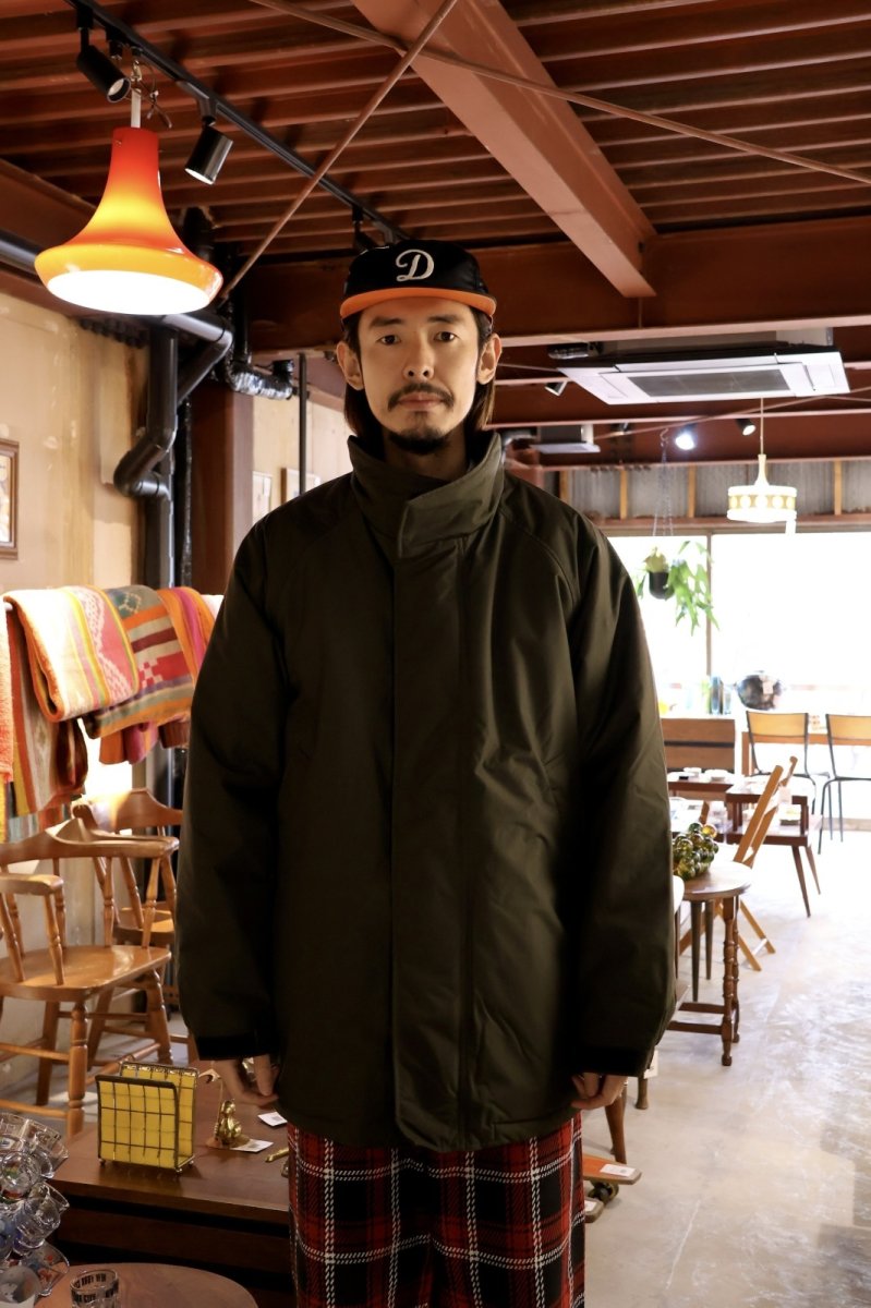 画像9: CALEE  TASLAN NYLON PADDED JACKET (9)