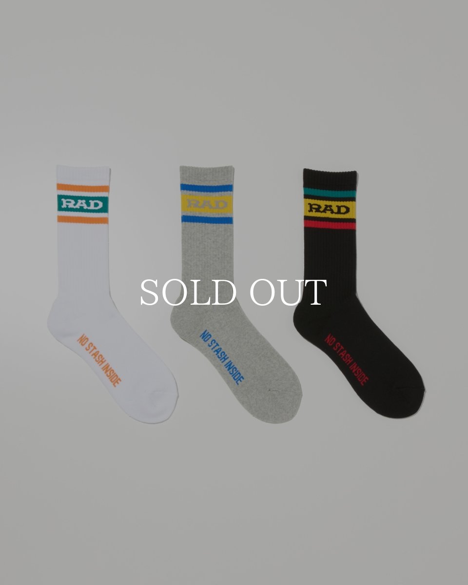 画像1: RADIALL   HIGH KICK-1PAC SOX LONG / DRALON (1)