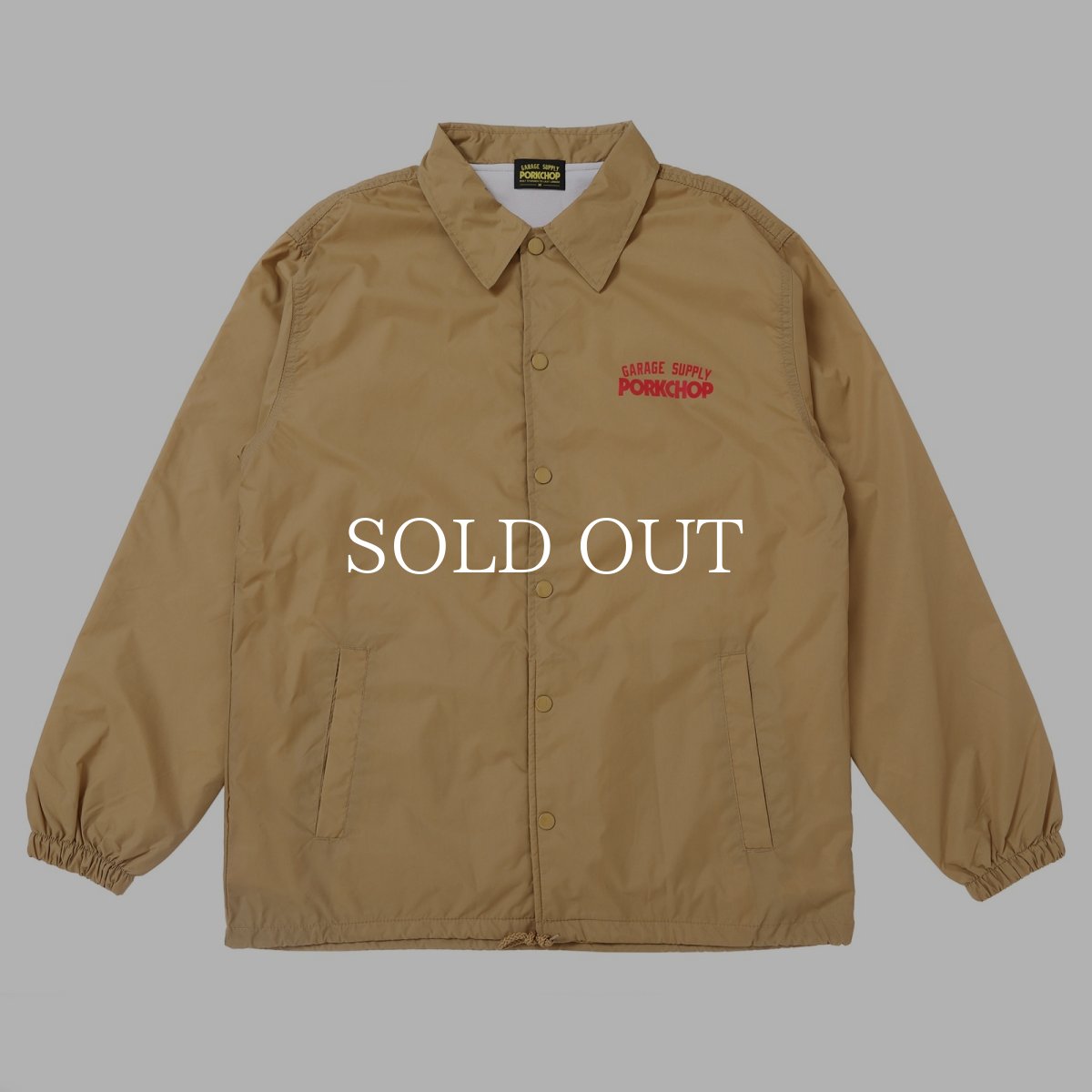 画像9: PORKCHOP GARAGE SUPPLY  BOLT HEAD COACH JKT (9)