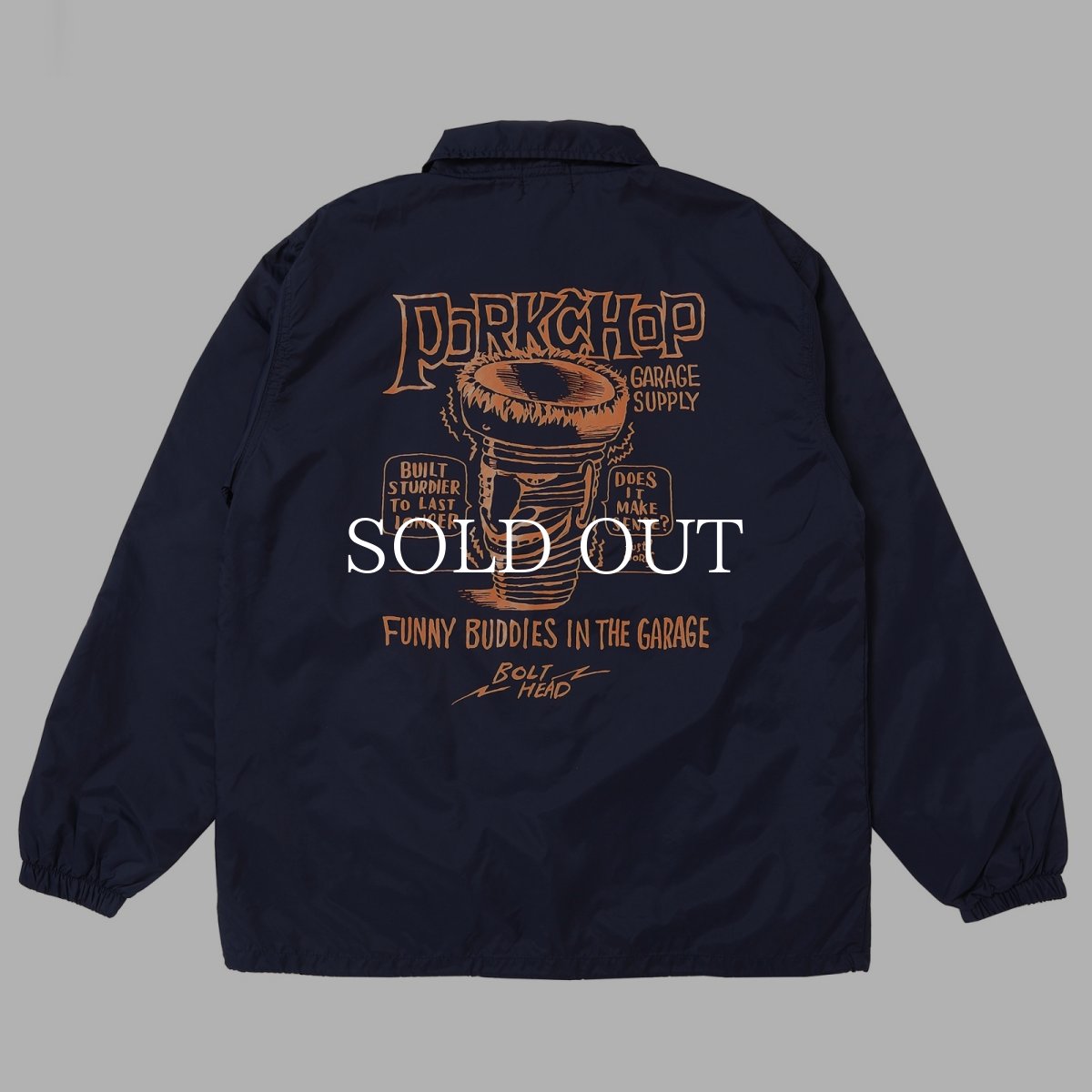 画像6: PORKCHOP GARAGE SUPPLY  BOLT HEAD COACH JKT (6)