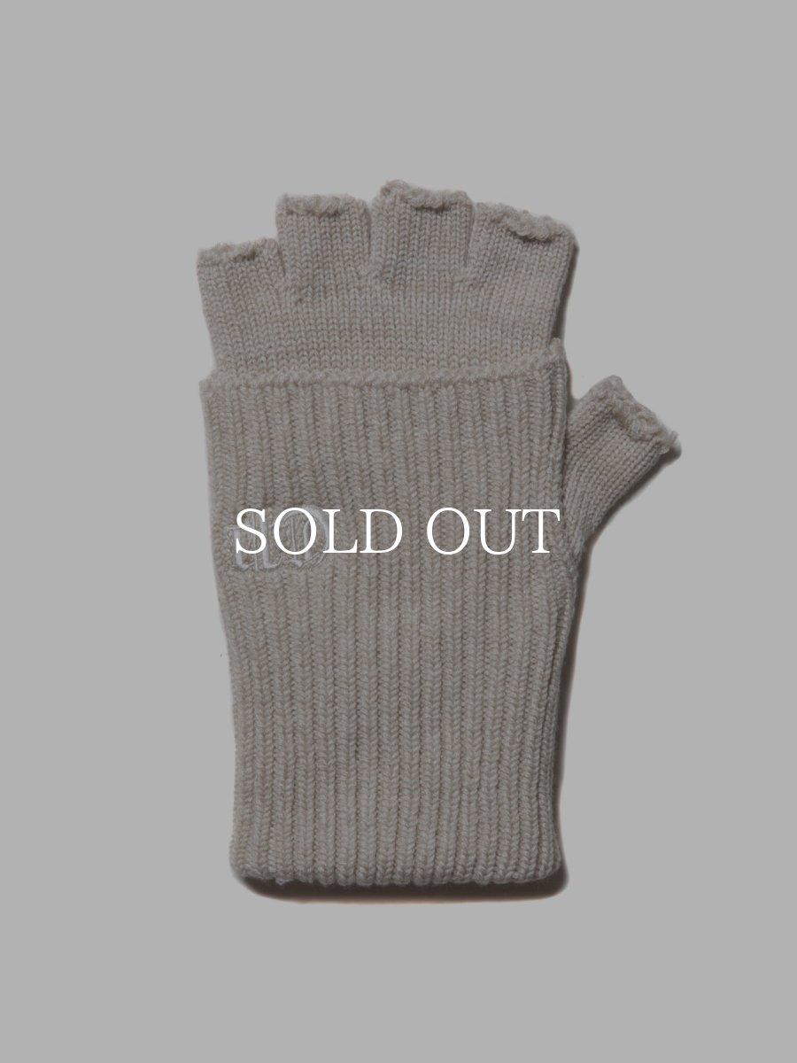 画像12: COOTIE   Lowgauge Fingerless Knit Glove (12)