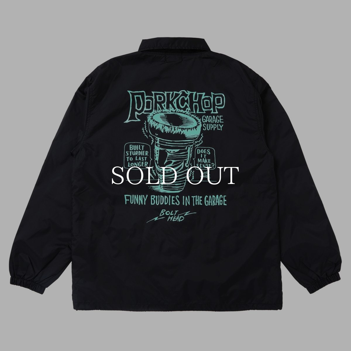 画像2: PORKCHOP GARAGE SUPPLY  BOLT HEAD COACH JKT (2)