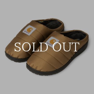 Carhartt Subコラボブラウン スリッパ Carhartt x SUBU Cordura Slippers “Hamilton Brown