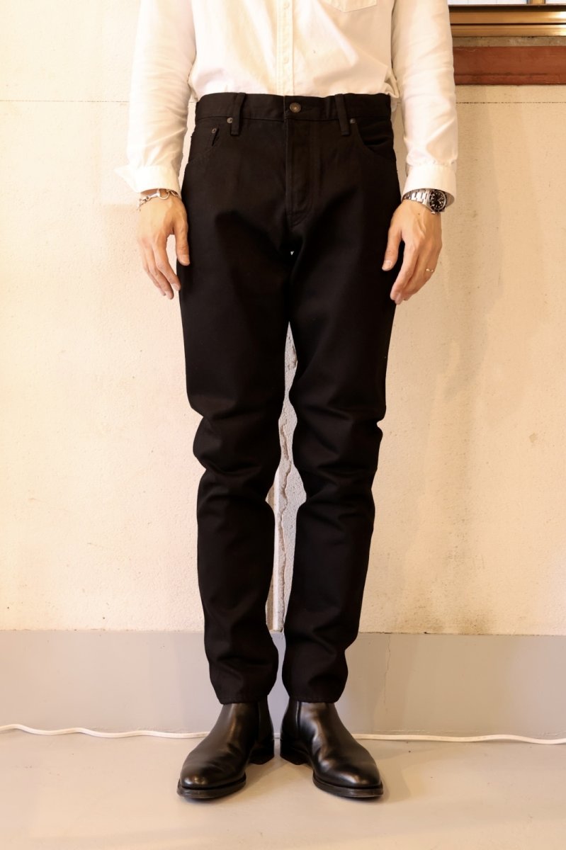 画像10: MINEDENIM  109 N.Tapered RGD (BLK) (10)