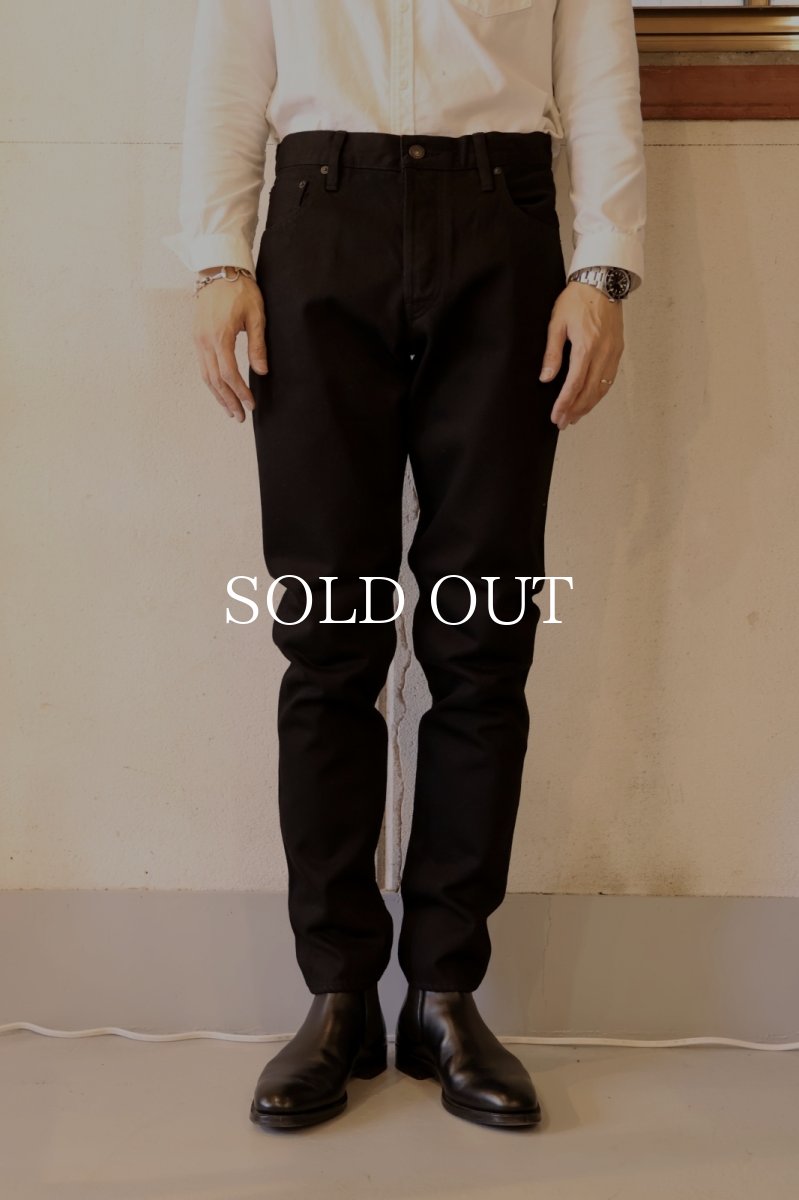画像10: MINEDENIM  109 N.Tapered RGD (BLK) (10)