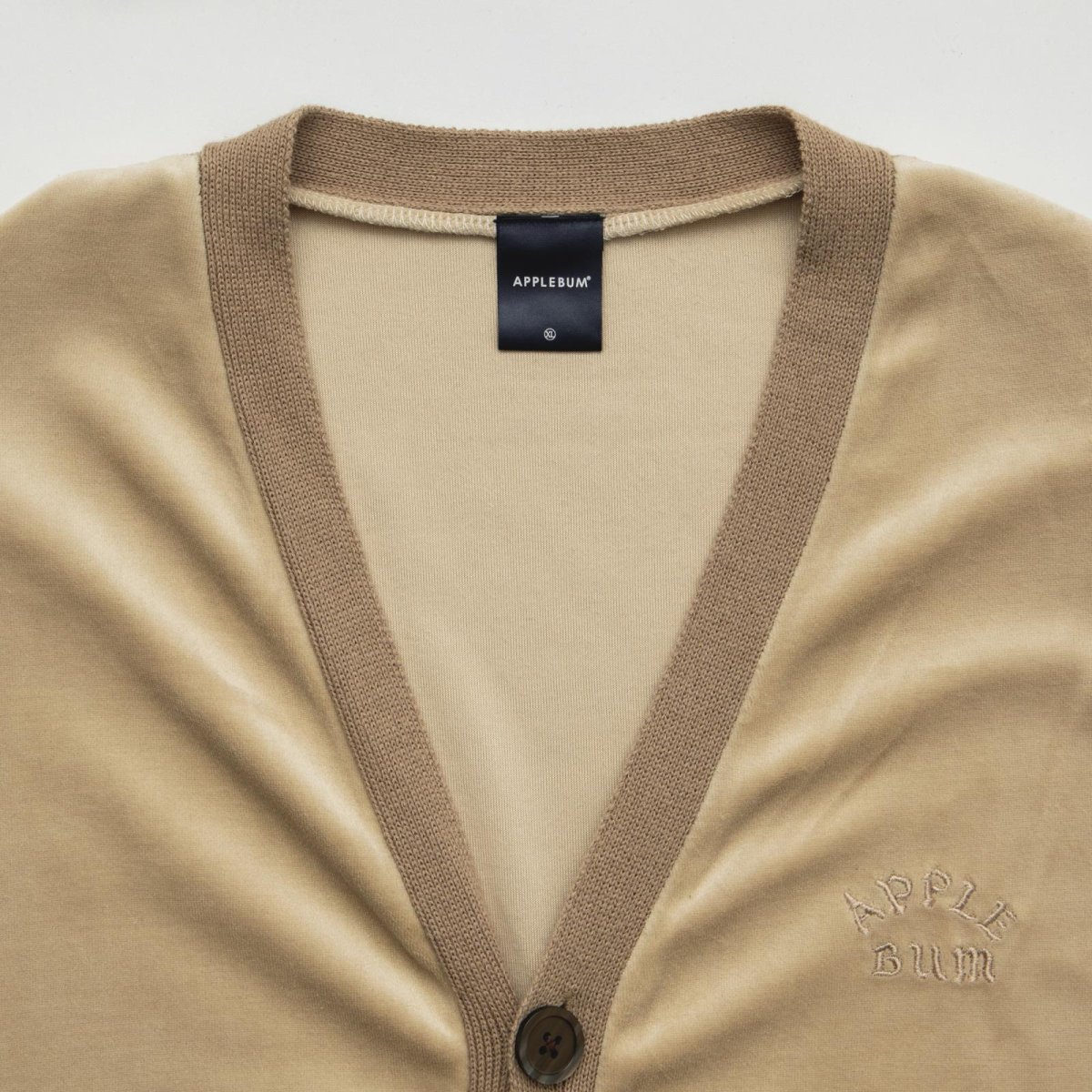 画像3: APPLEBUM  Velor Knit Cardigan (3)