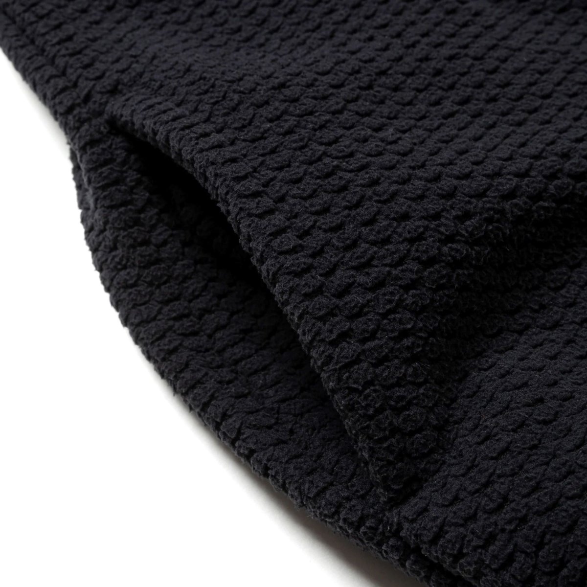 画像5: CALEE  UNEVEN FLLECE HALF ZIP SW (5)