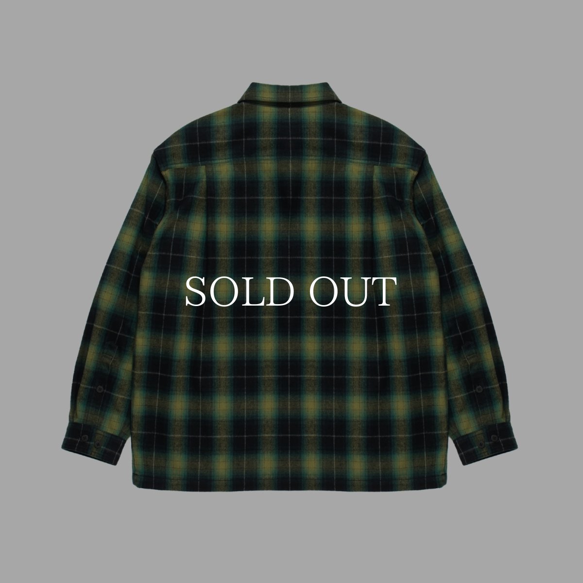 画像2: APPLEBUM  Shaggy Check Nel Shirt (2)