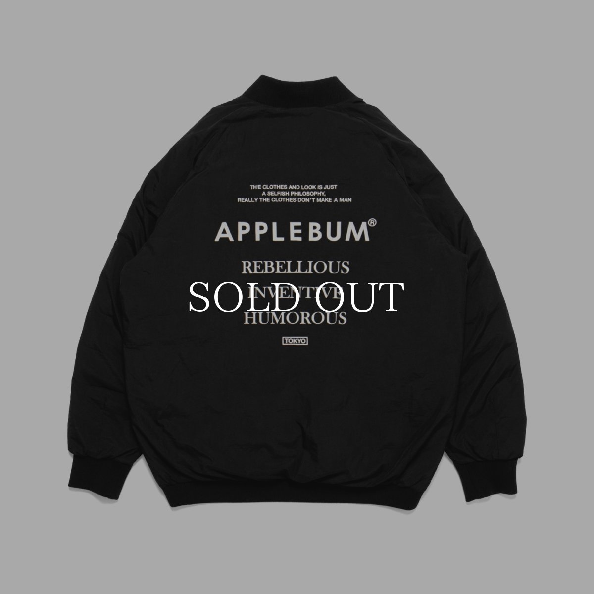 画像2: APPLEBUM  Light MA-1 Jacket (2)