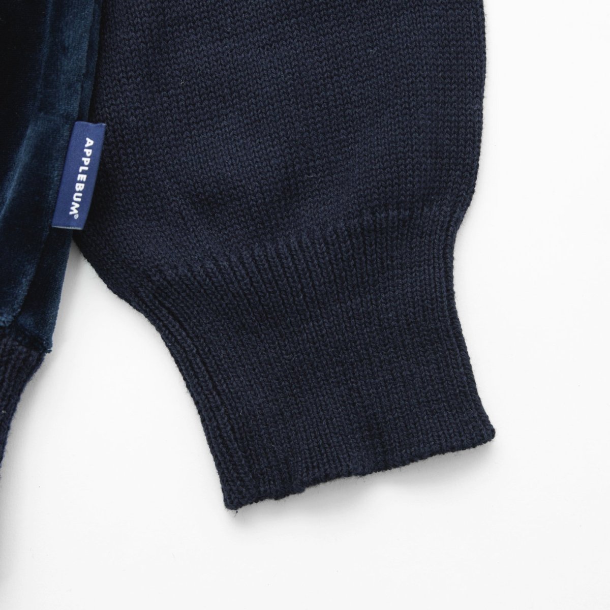画像12: APPLEBUM  Velor Knit Cardigan (12)