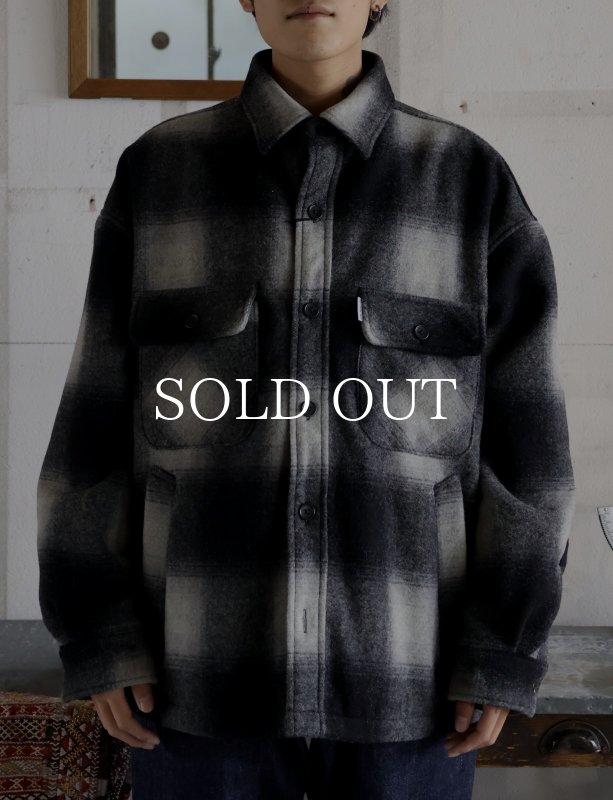 COOTIE PRODUCTIONS Ombre Check Wool CPO Jacket CTE-24A217 公式通販