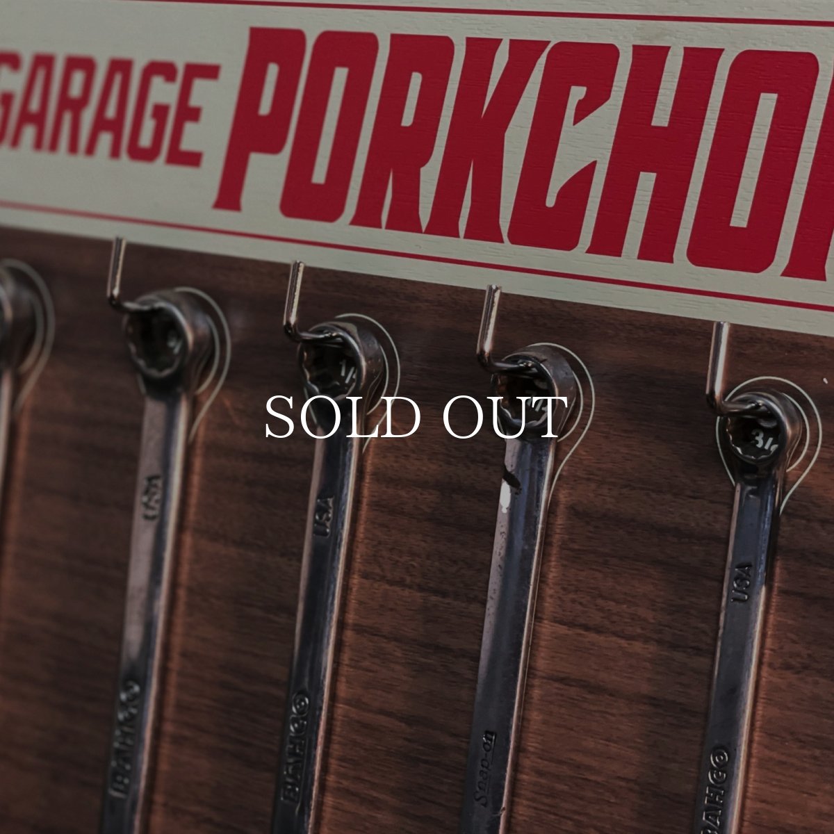 画像8: PORKCHOP GARAGE SUPPLY  COMBINATION WRENCH RACK (8)