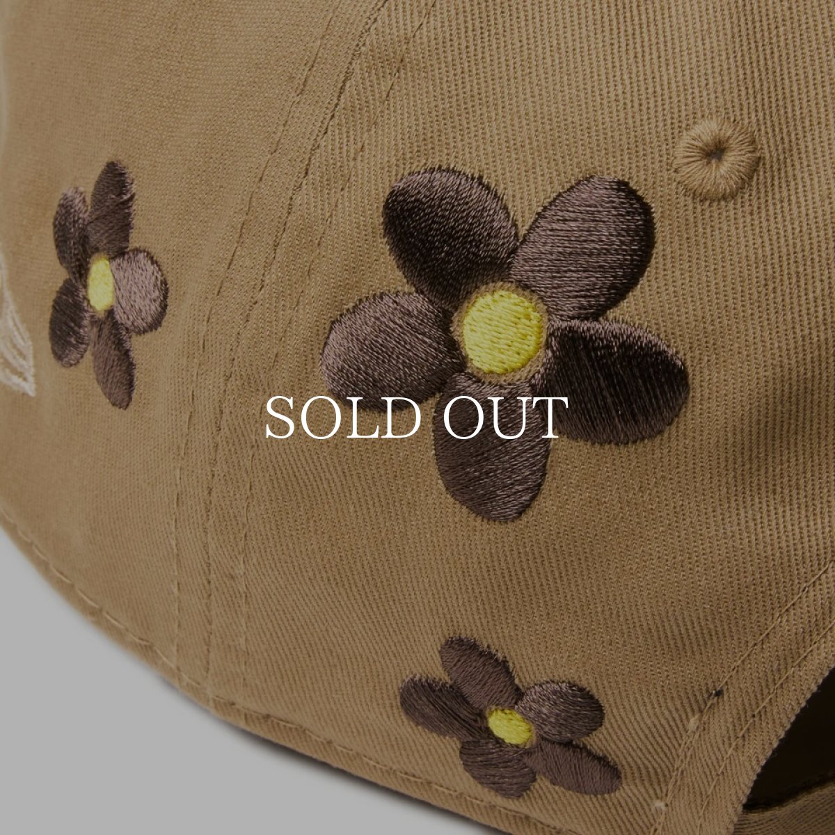 画像8: NEW ERA  9TWENTY MLB Flower Embroidery ボストン・レッドソックス カーキ (8)