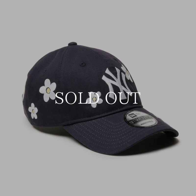 NEW ERA 9TWENTY MLB Flower Embroidery ニューヨーク・ヤンキース