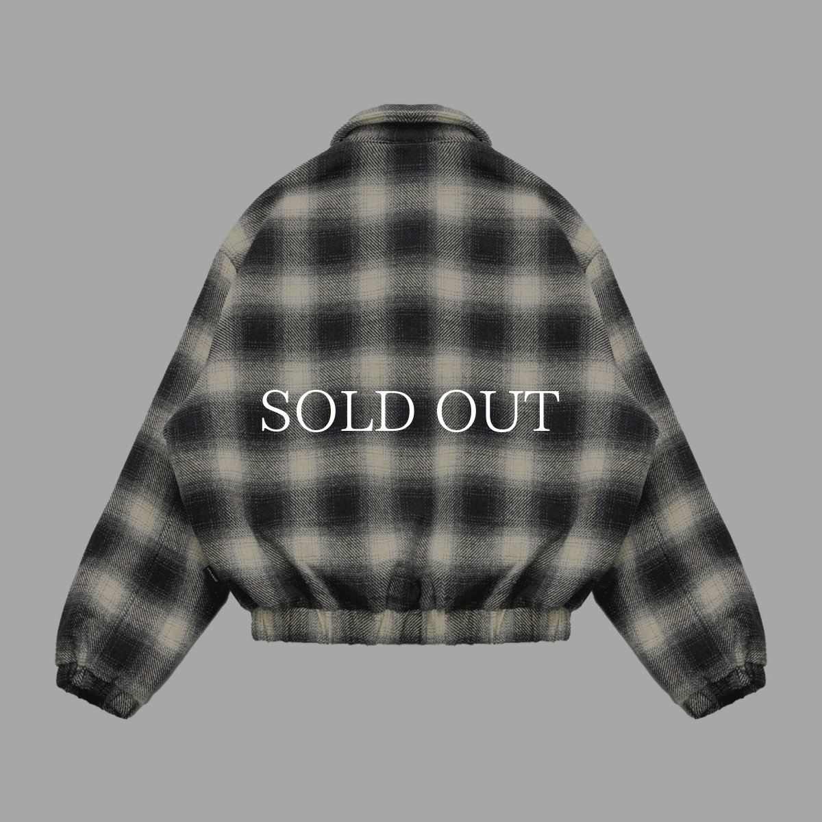 画像2: APPLEBUM  Ombre Check Jacket (2)