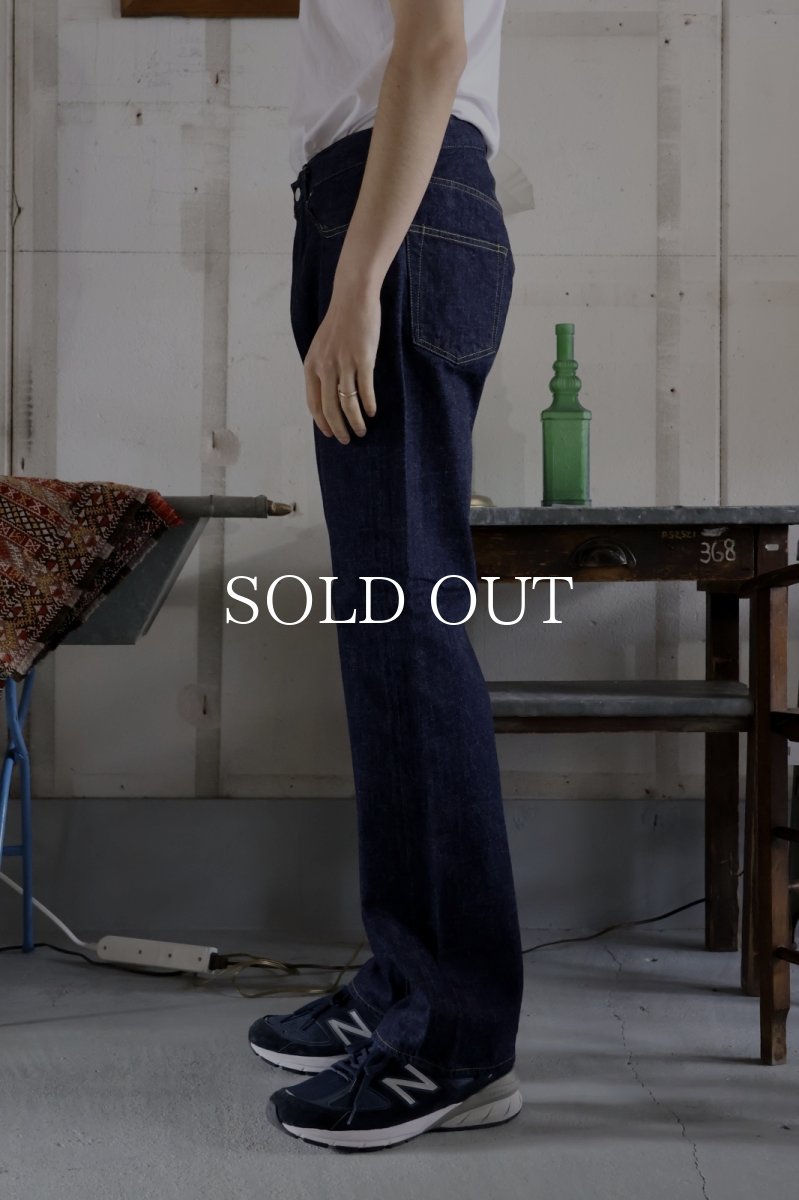 画像7: CALEE  VINTAGE REPRODUCT STRAIGHT DENIM PANTS (7)
