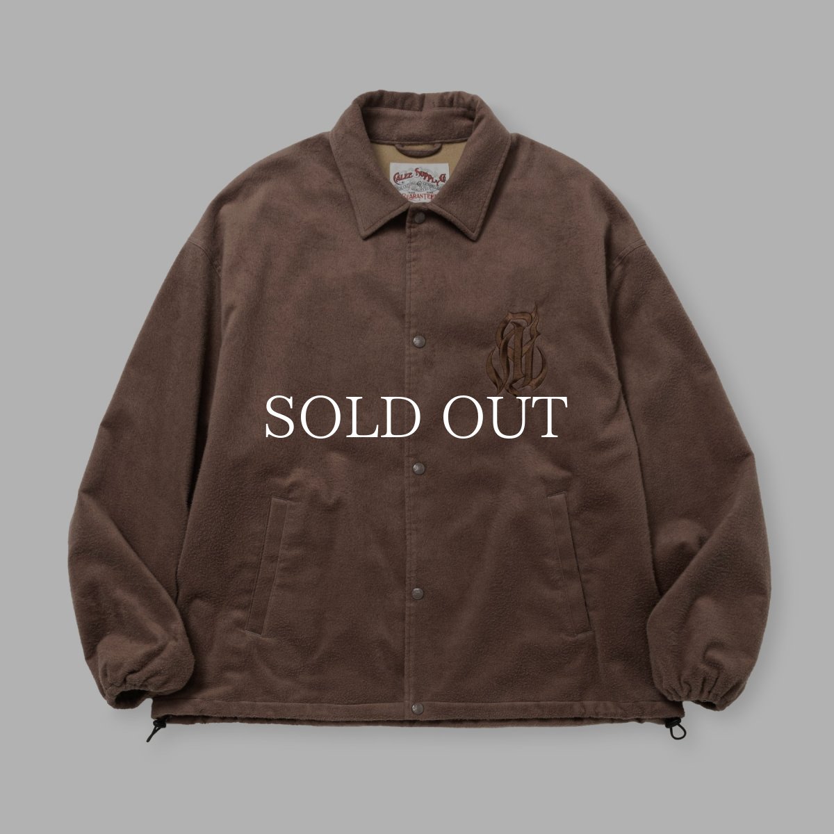 画像2: CALEE  C/S CAL NT LOGO OVER COACH JACKET (2)