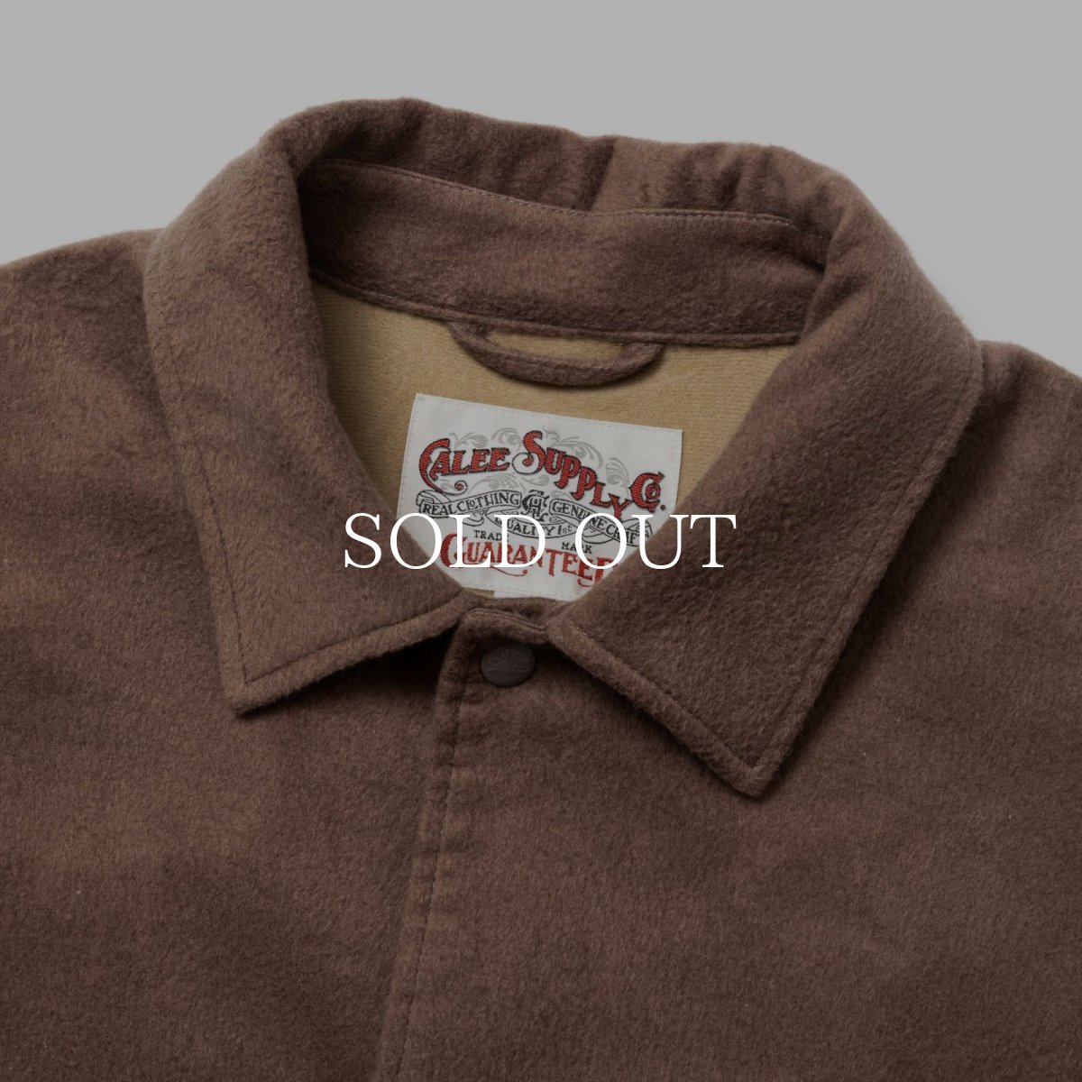 画像4: CALEE  C/S CAL NT LOGO OVER COACH JACKET (4)