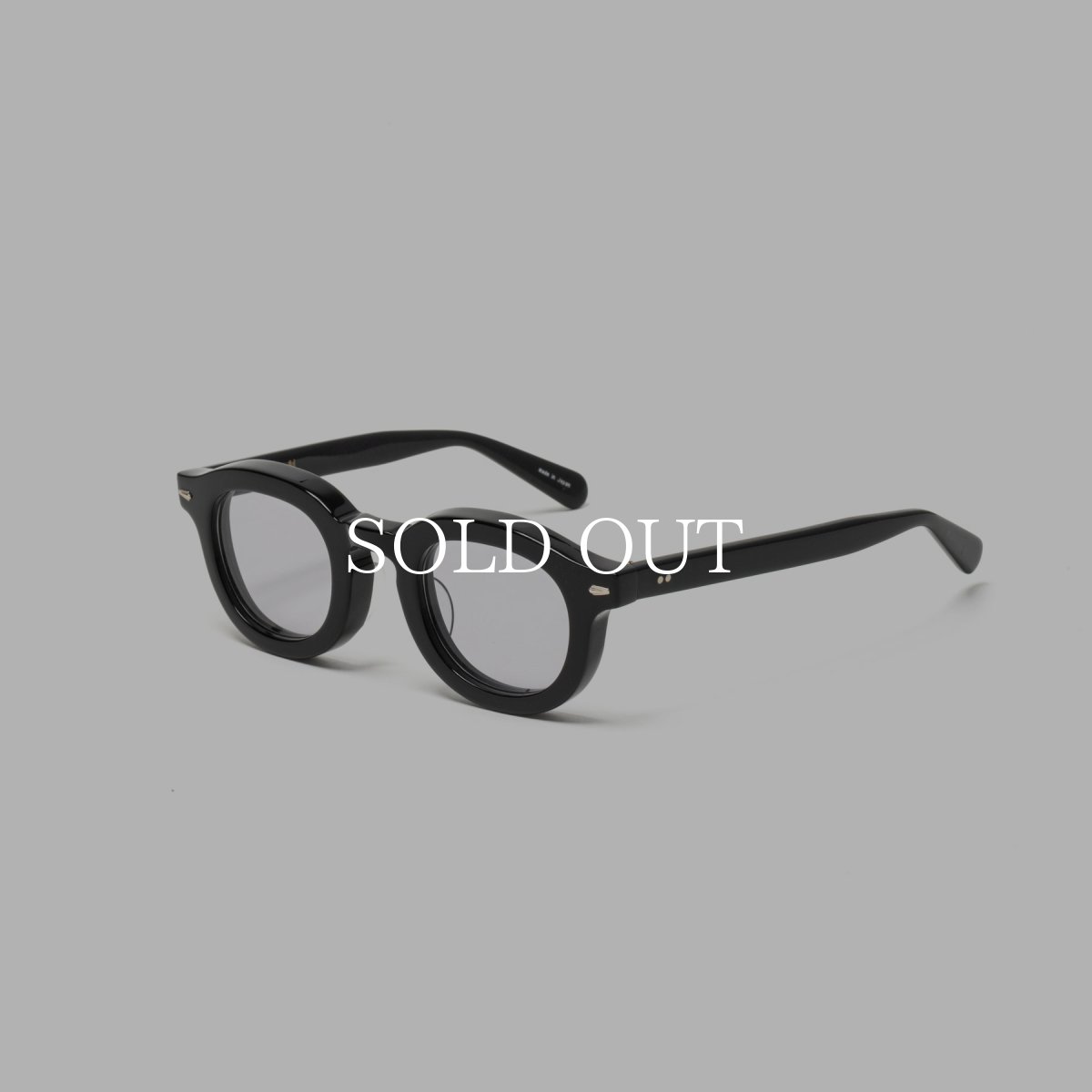 画像1: CALEE  B/W TYPE GLASSES ＜CLASSIC MODEL＞ (1)