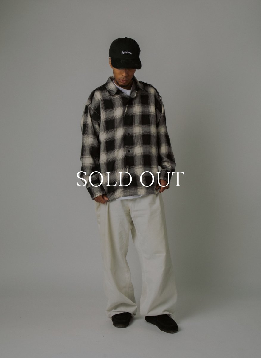 画像13: APPLEBUM  Cut Off Nel Shirt (13)