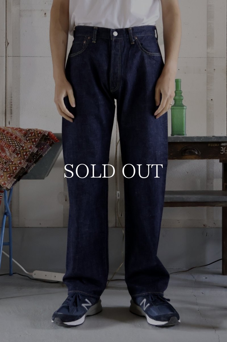 画像6: CALEE  VINTAGE REPRODUCT STRAIGHT DENIM PANTS (6)