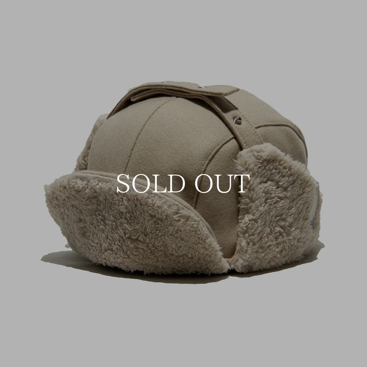 画像8: THE H.W.DOG&CO.  LIGHT MELTON FLIGHT CAP (8)