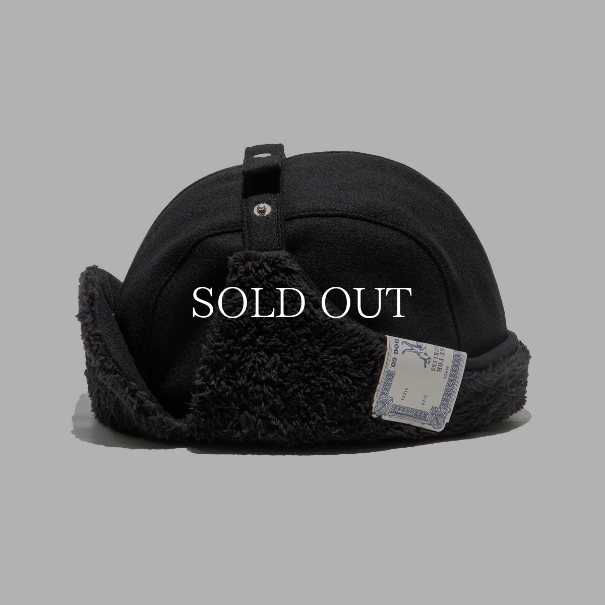 画像3: THE H.W.DOG&CO.  LIGHT MELTON FLIGHT CAP (3)