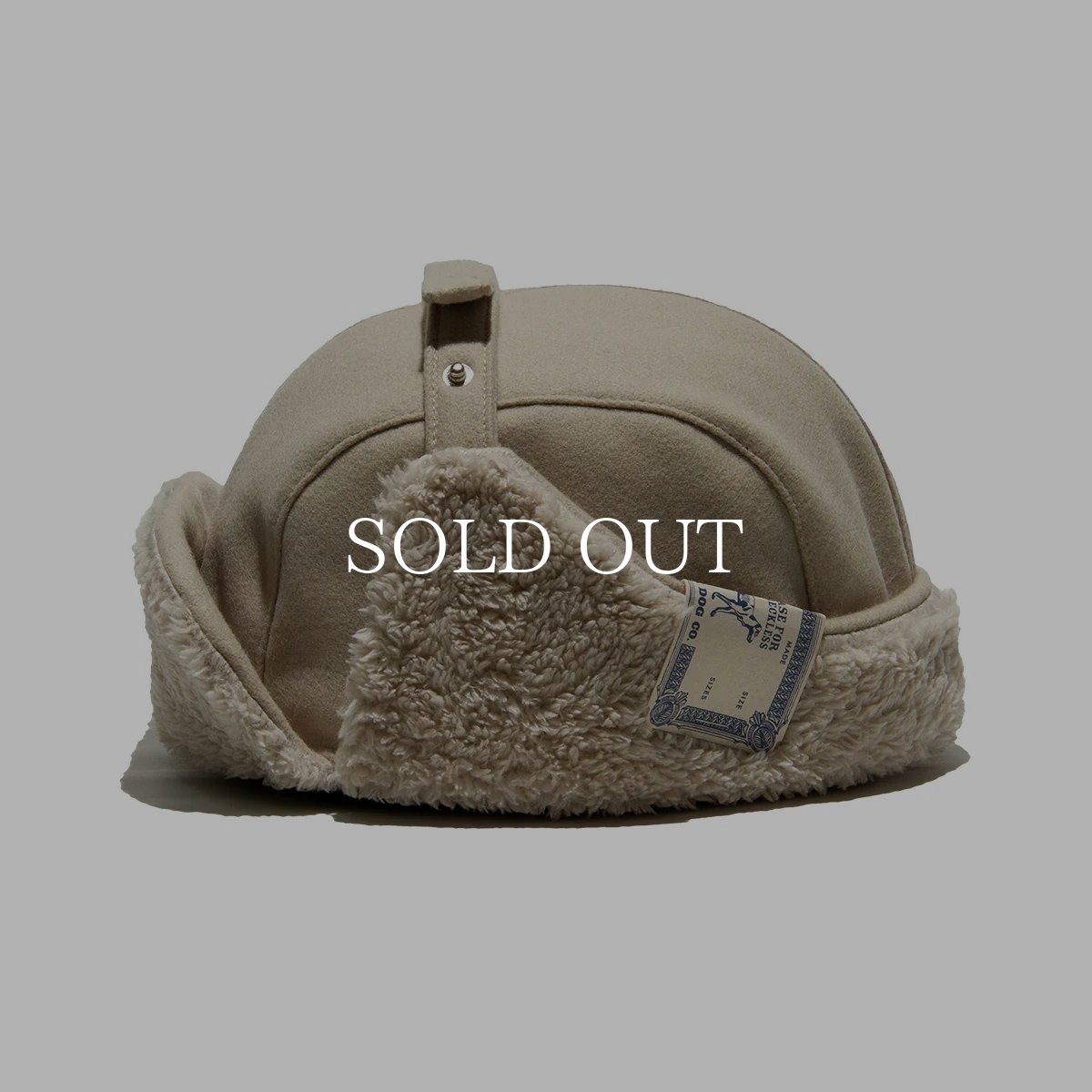 画像10: THE H.W.DOG&CO.  LIGHT MELTON FLIGHT CAP (10)