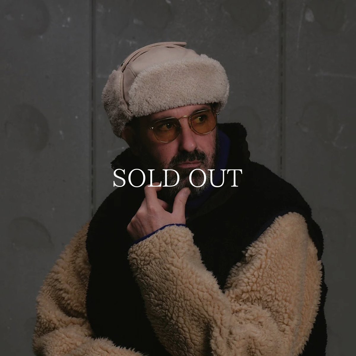 画像15: THE H.W.DOG&CO.  LIGHT MELTON FLIGHT CAP (15)